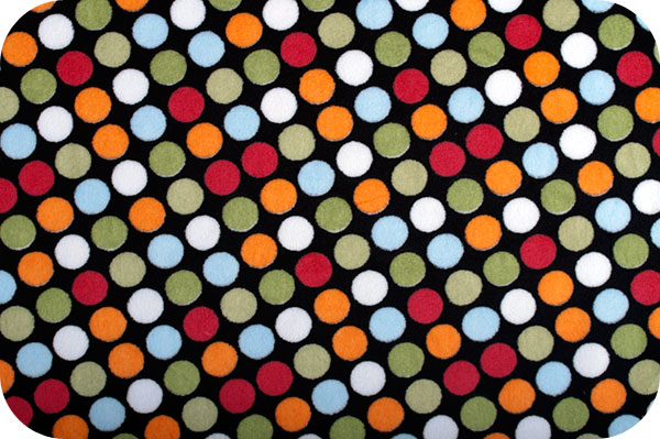 Retro Dot Cuddle Black/Red